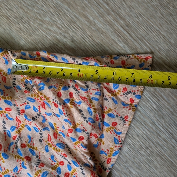 Free People Romper Women's 6 Meet Virginia Split Sleeve - Picture 10 of 12